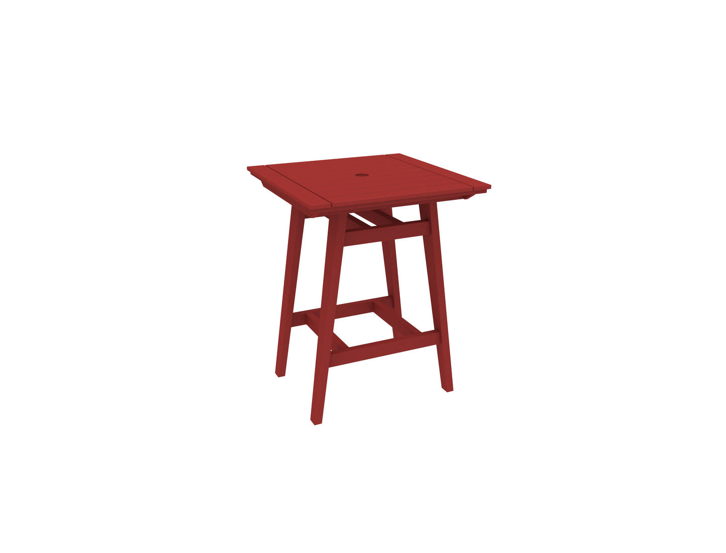 Seaside Casual Recycled Plastic MAD Bar Table 33" x 33" (BAR HEIGHT) - LEAD TIME TO SHIP 2 TO 4 WEEKS