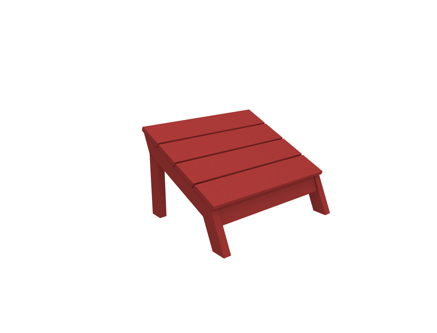 Seaside Casual Recycled Plastic MAD Foot Stool - LEAD TIME TO SHIP 2 TO 4 WEEKS