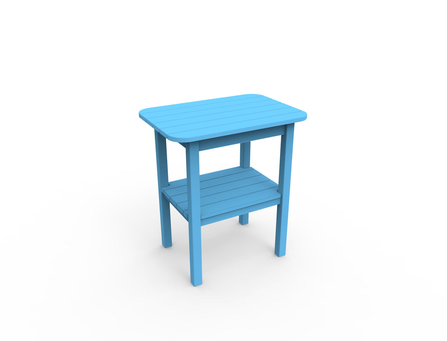 Seaside Casual Recycled Plastic Westerly Balcony End Table (COUNTER HEIGHT) - LEAD TIME TO SHIP 4 TO 6 WEEKS