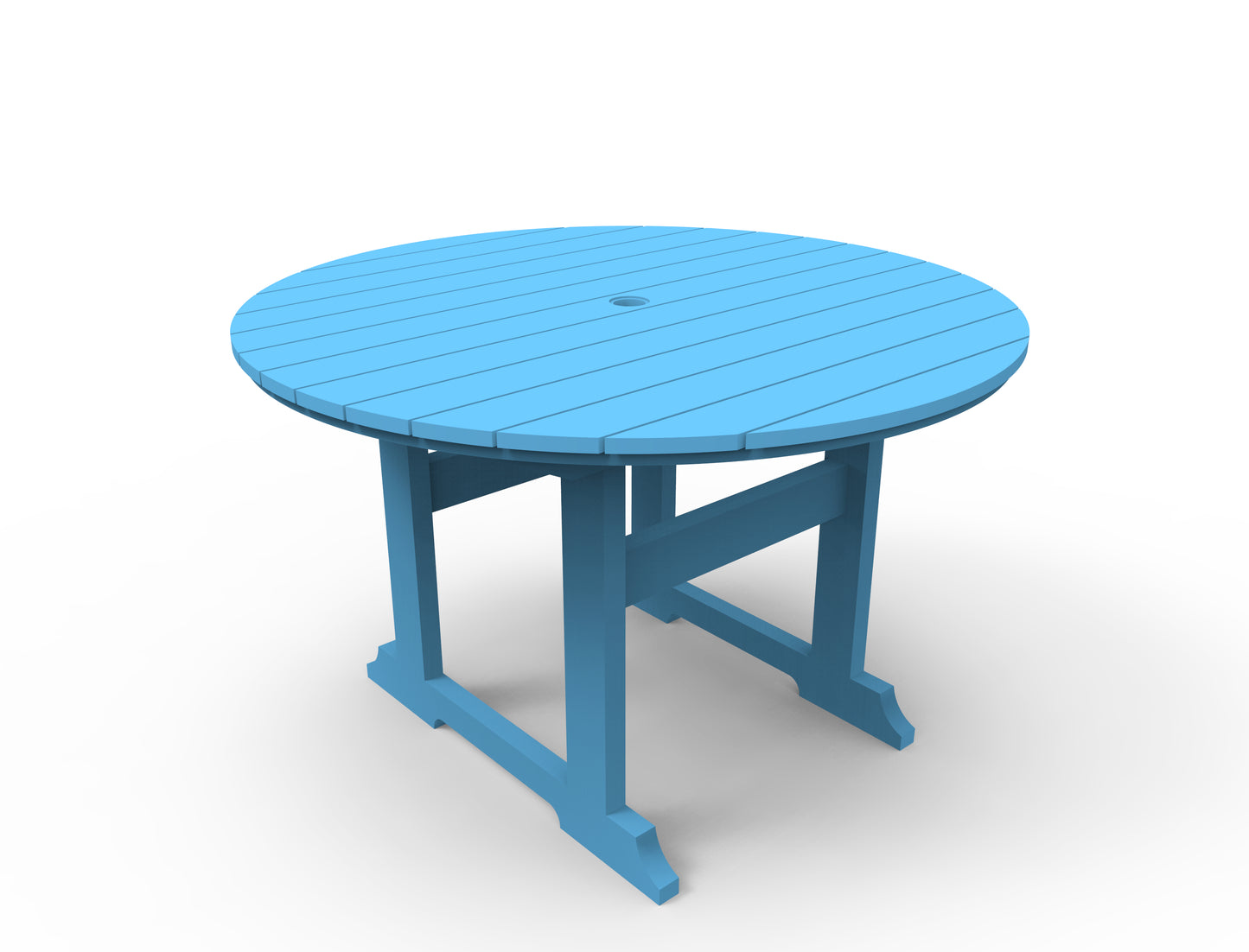 Seaside Casual Recycled Plastic Salem Dining Table 4' - LEAD TIME TO SHIP 2 TO 4 WEEKS