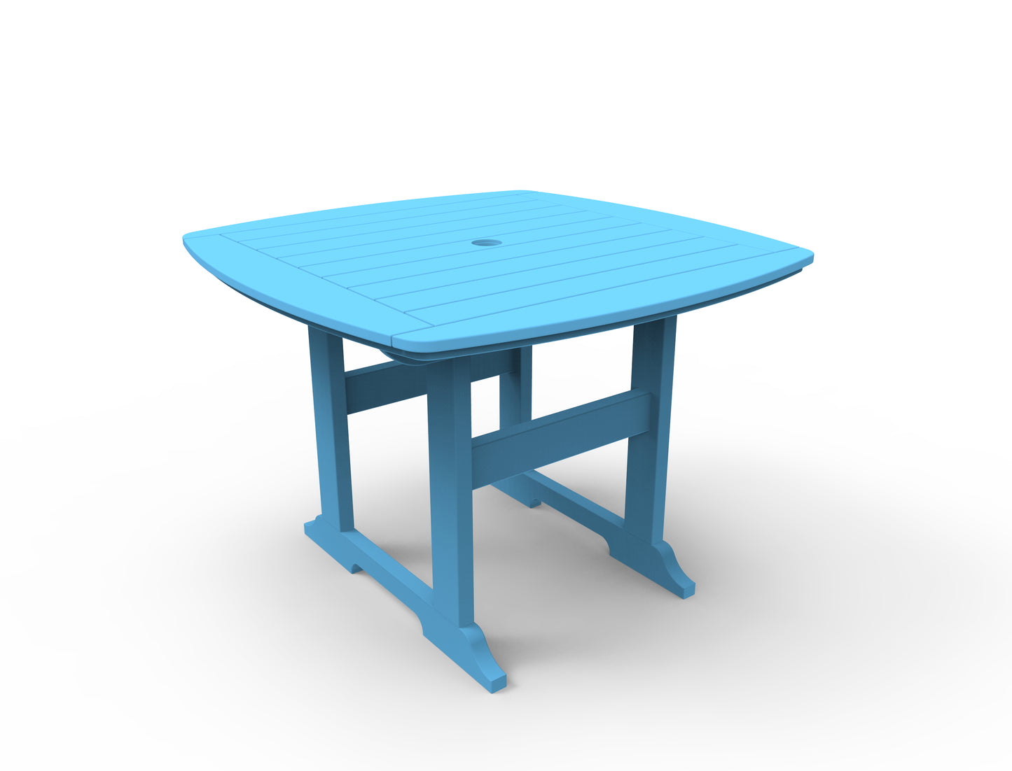 Seaside Casual Recycled Plastic Portsmouth Dining Table 42" x 42" - LEAD TIME TO SHIP 4 TO 6 WEEKS