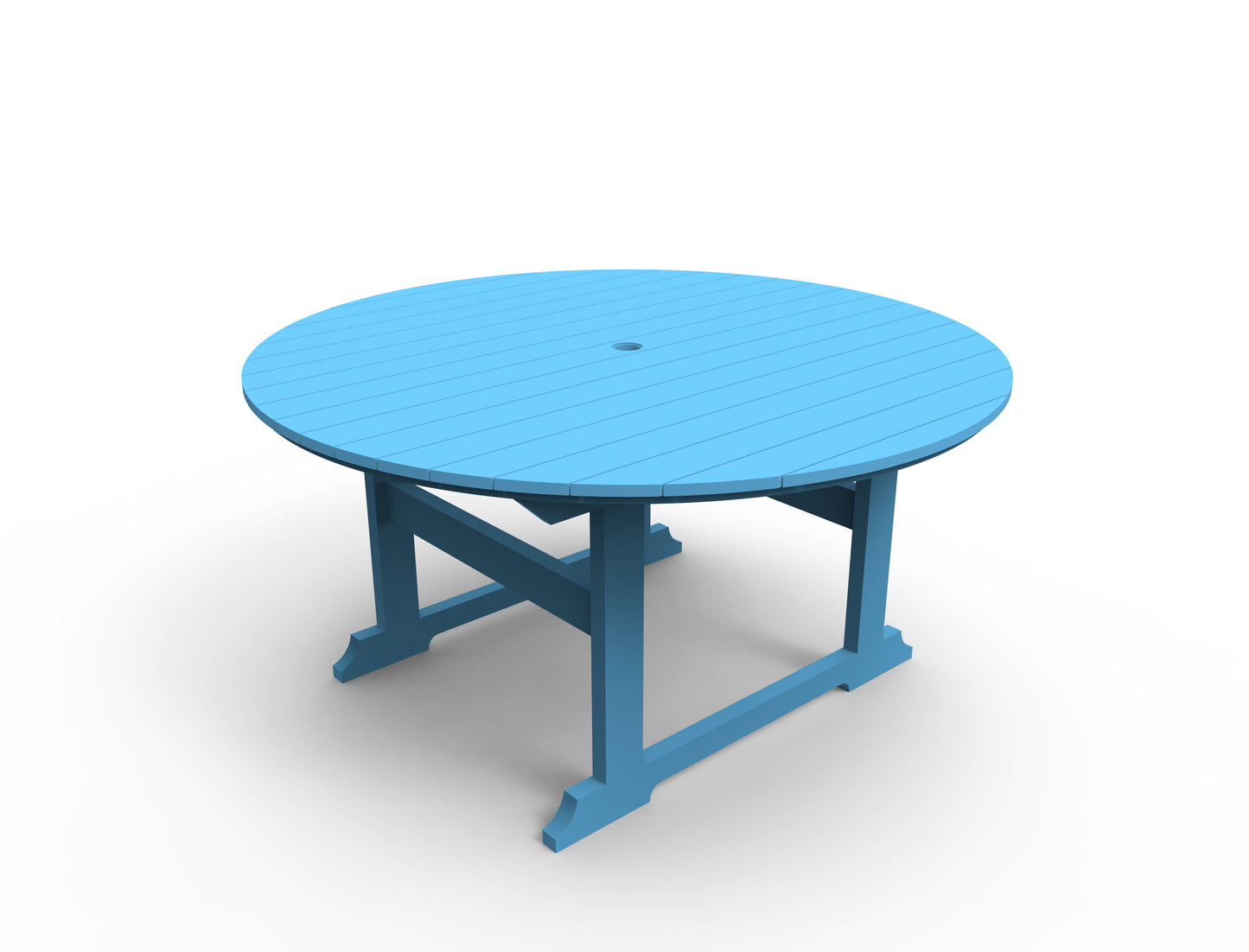 Seaside Casual Recycled Plastic Salem Dining Table 5' - LEAD TIME TO SHIP 4 TO 6 WEEKS