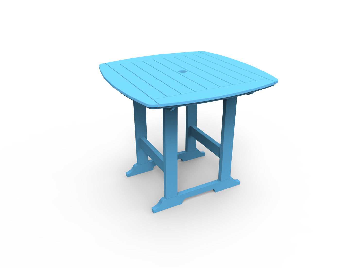 Seaside Casual Recycled Plastic Portsmouth Balcony Table 42" x 42" - LEAD TIME TO SHIP 2 TO 4 WEEKS