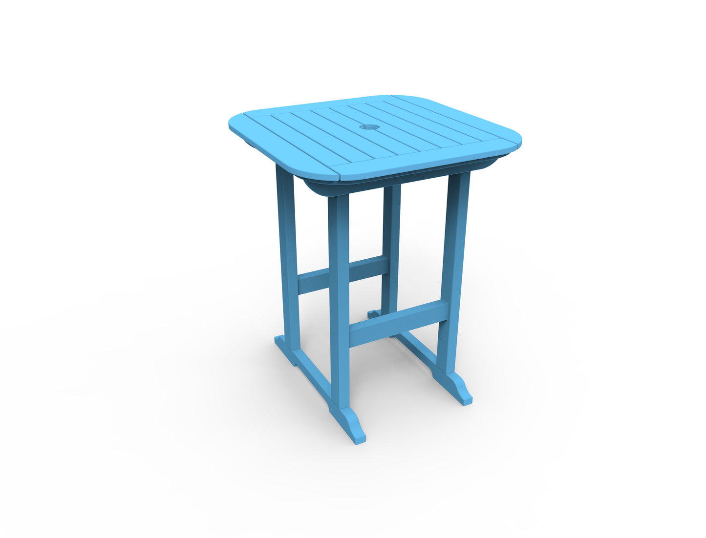 Seaside Casual Recycled Plastic Portsmouth Balcony Table 30" x 30" (COUNTER HEIGHT) - LEAD TIME TO SHIP 2 TO 4 WEEKS