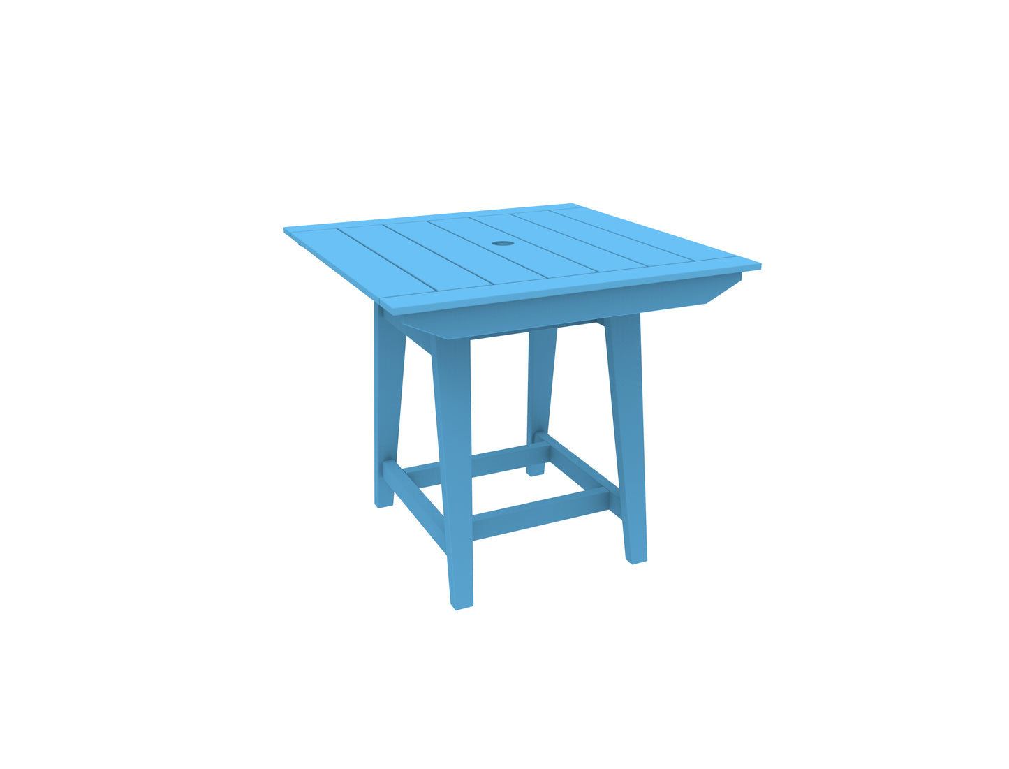 Seaside Casual Recycled Plastic MAD Balcony Table 40" x 40" (COUNTER HEIGHT) - LEAD TIME TO SHIP 2 TO 4 WEEKS