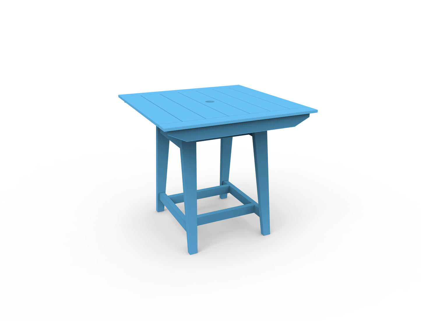 Seaside Casual Recycled Plastic MAD Balcony Table 40" x 40" (COUNTER HEIGHT) - LEAD TIME TO SHIP 2 TO 4 WEEKS