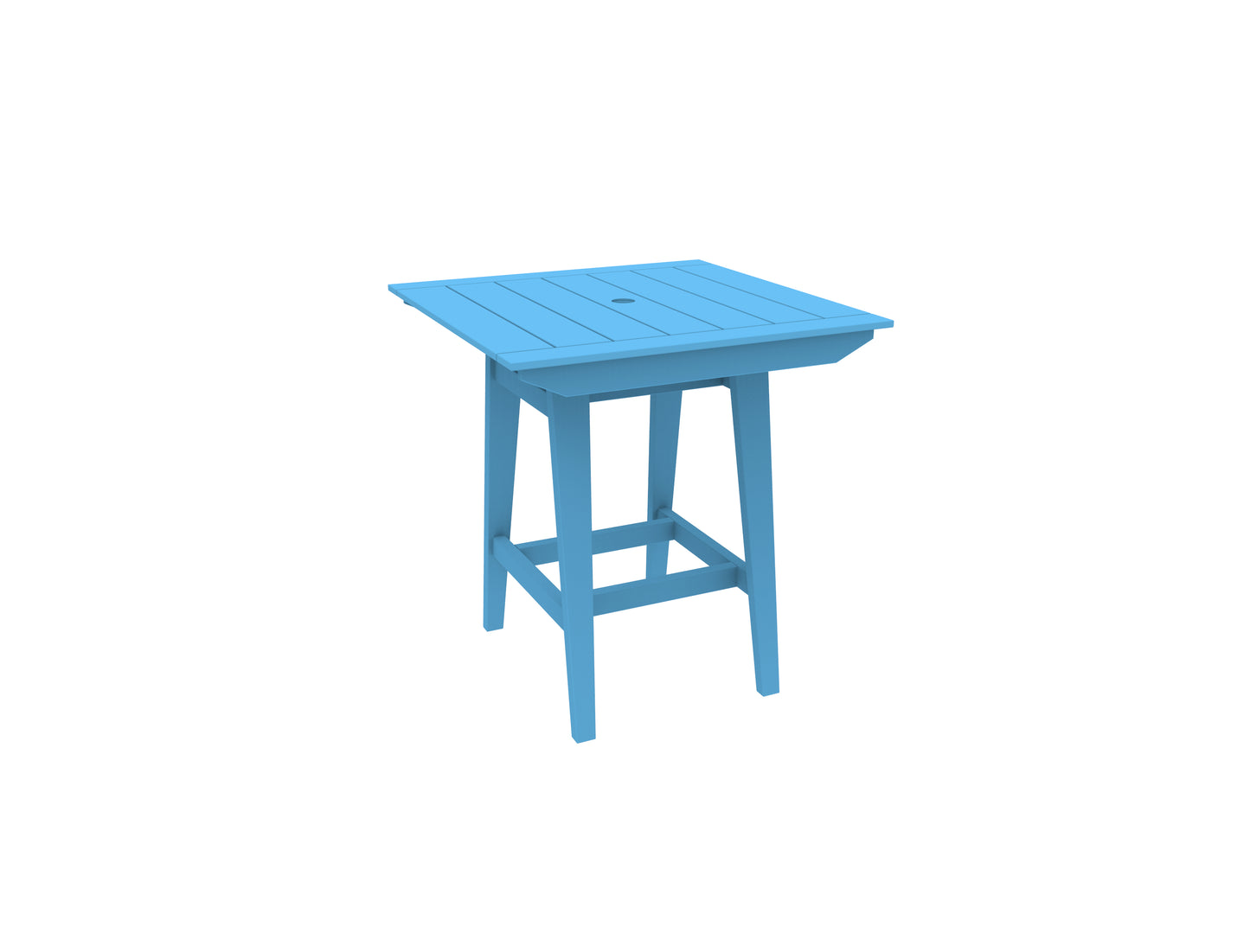 Seaside Casual Recycled Plastic MAD Bar Table 40" x 40" (BAR HEIGHT) - LEAD TIME TO SHIP 2 TO 4 WEEKS