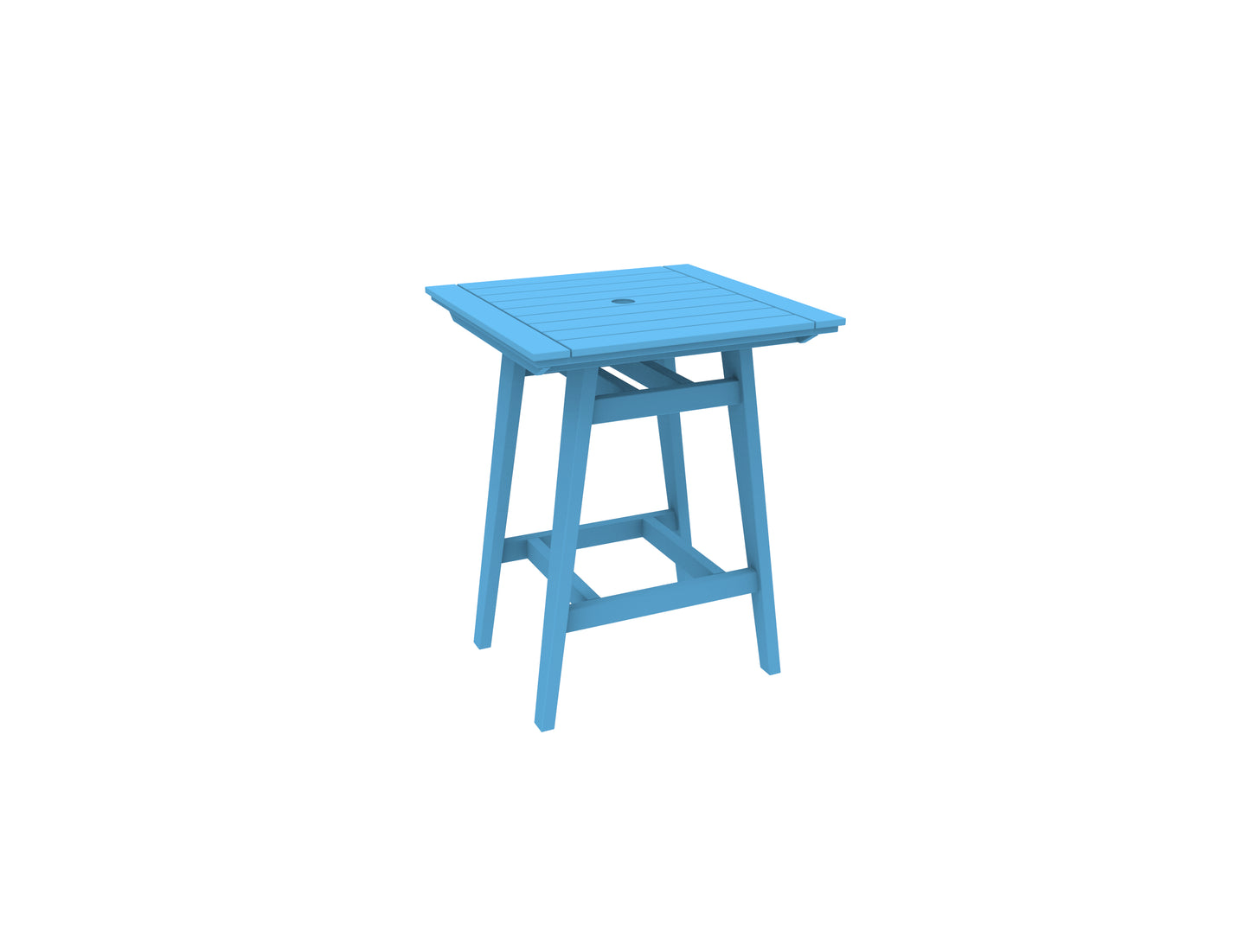 Seaside Casual Recycled Plastic MAD Bar Table 33" x 33" (BAR HEIGHT) - LEAD TIME TO SHIP 2 TO 4 WEEKS