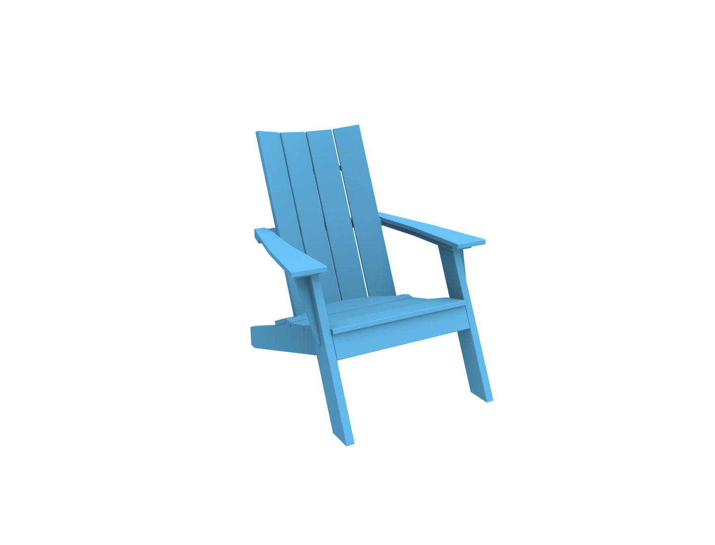 Seaside Casual Recycled Plastic MAD Adirondack - LEAD TIME TO SHIP 2 TO 4 WEEKS