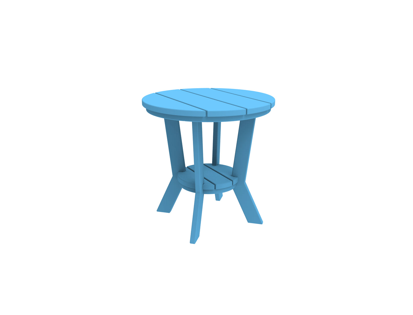 Seaside Casual Recycled Plastic MAD Side Table - LEAD TIME TO SHIP 2 TO 4 WEEKS