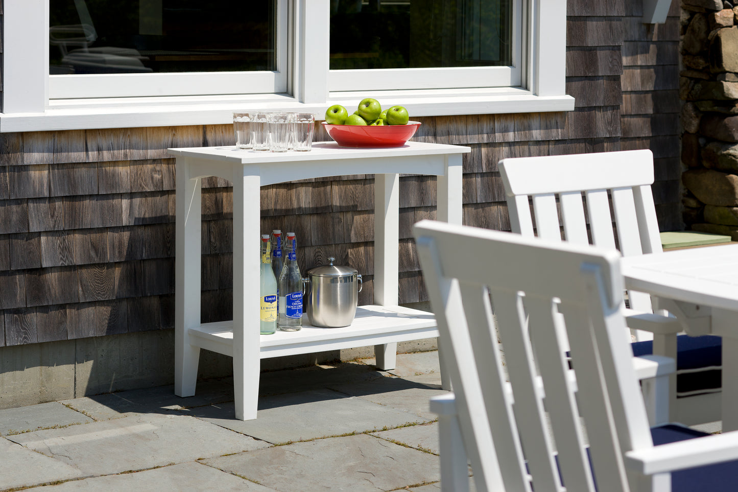 Seaside Casual Recycled Plastic Windsor Small Buffet - LEAD TIME TO SHIP 4 TO 6 WEEKS