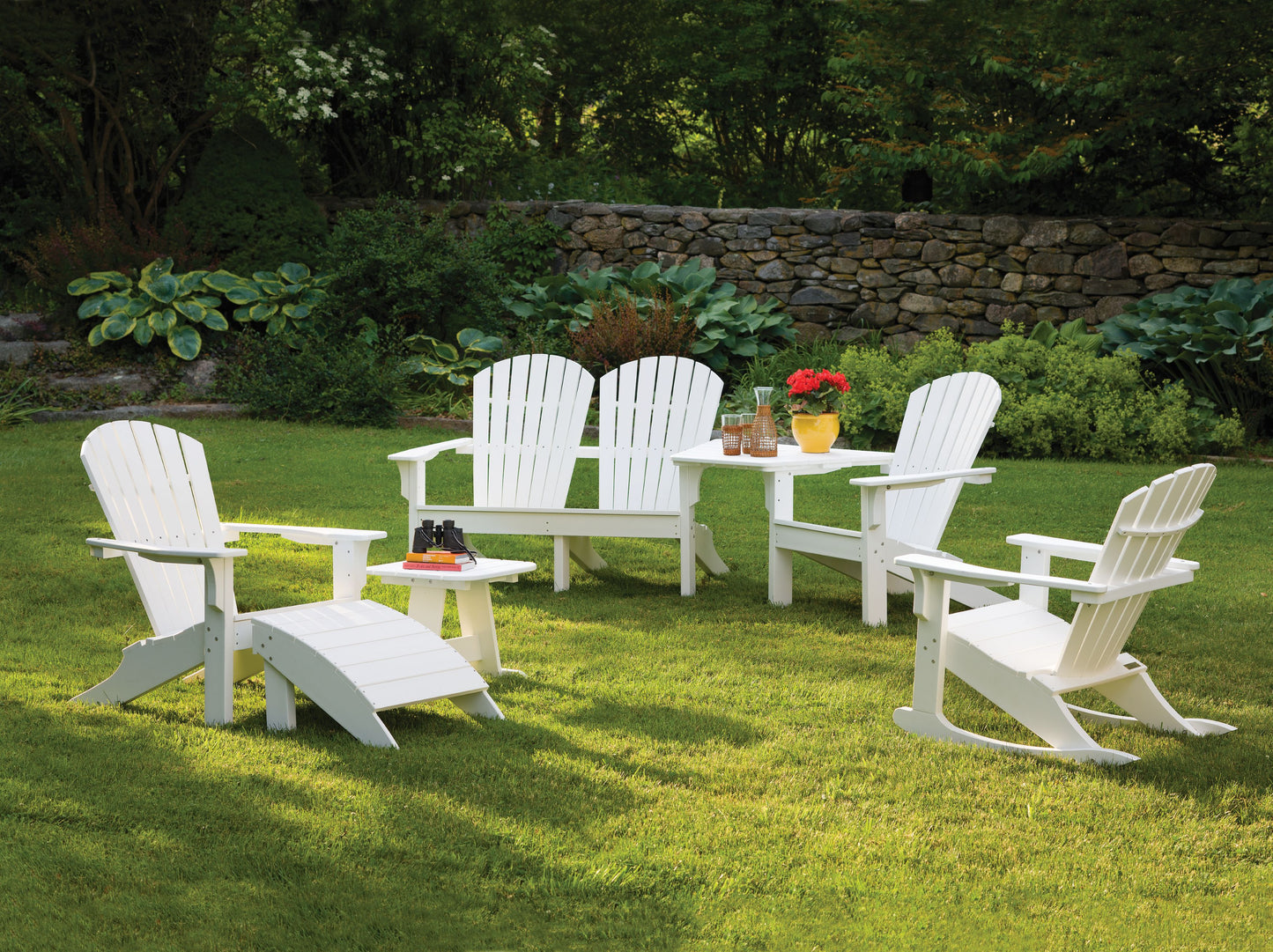 Seaside Casual Recycled Plastic Adirondack Shellback Chair - LEAD TIME TO SHIP 2 TO 4 WEEKS