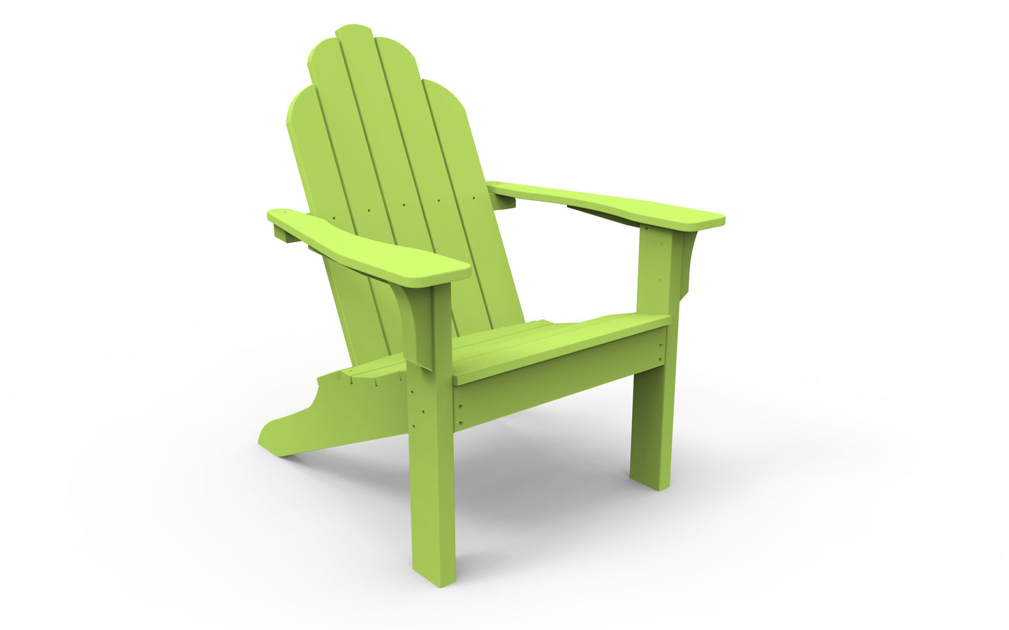 Seaside Casual Recycled Plastic Adirondack Classic Chair - LEAD TIME TO SHIP 2 TO 4 WEEKS