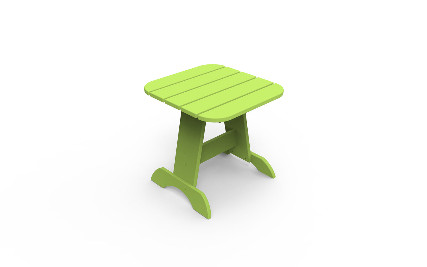 Seaside Casual Recycled Plastic Adirondack End Table - LEAD TIME TO SHIP 4 TO 6 WEEKS
