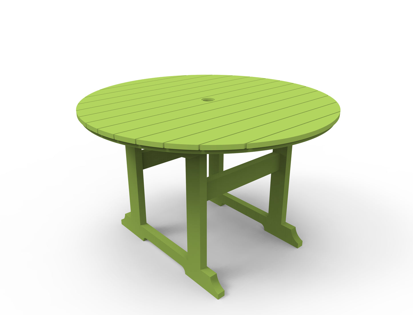 Seaside Casual Recycled Plastic Salem Dining Table 4' - LEAD TIME TO SHIP 2 TO 4 WEEKS