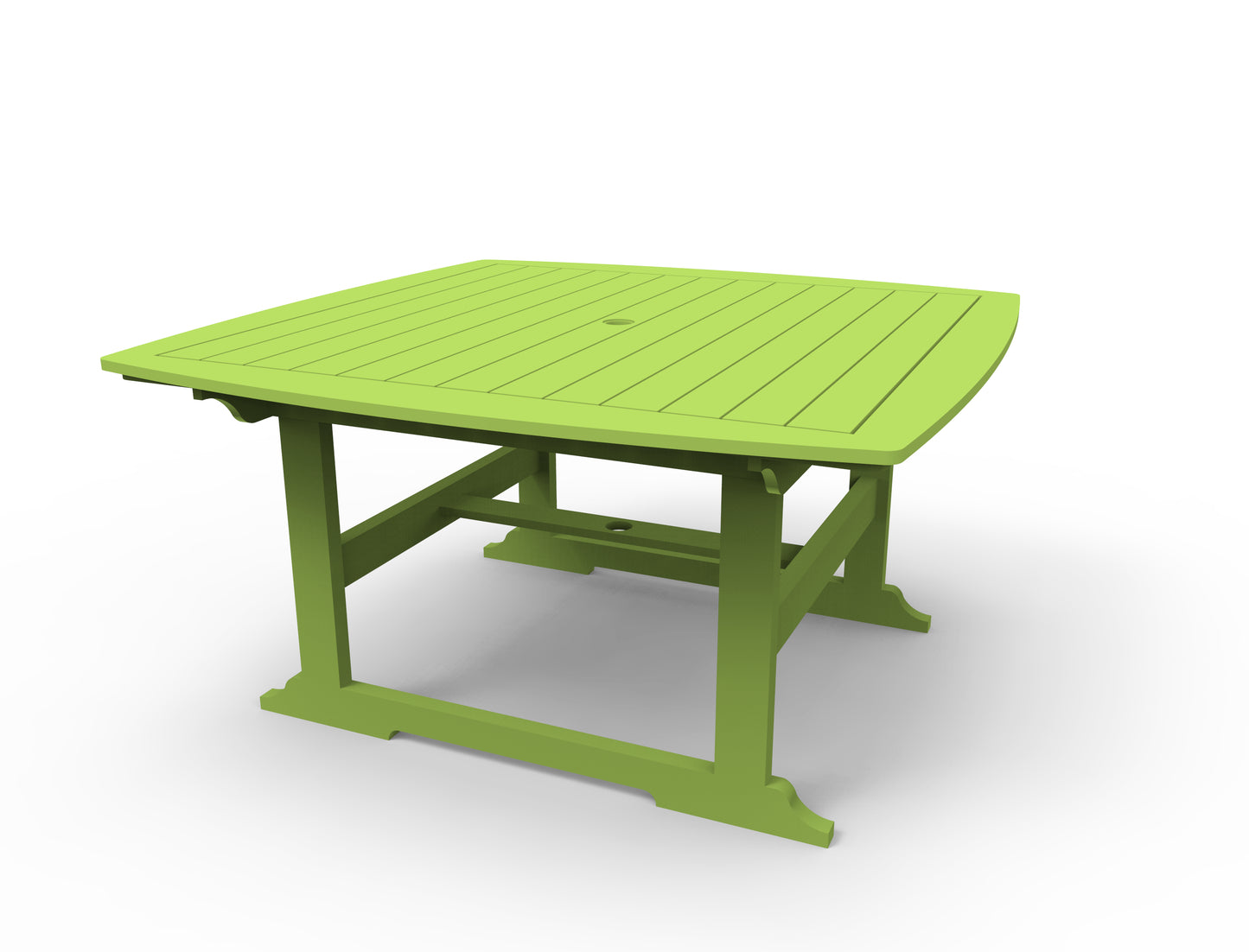 Seaside Casual Recycled Plastic Portsmouth Dining Table 56" x 56" - LEAD TIME TO SHIP 4 TO 6 WEEKS