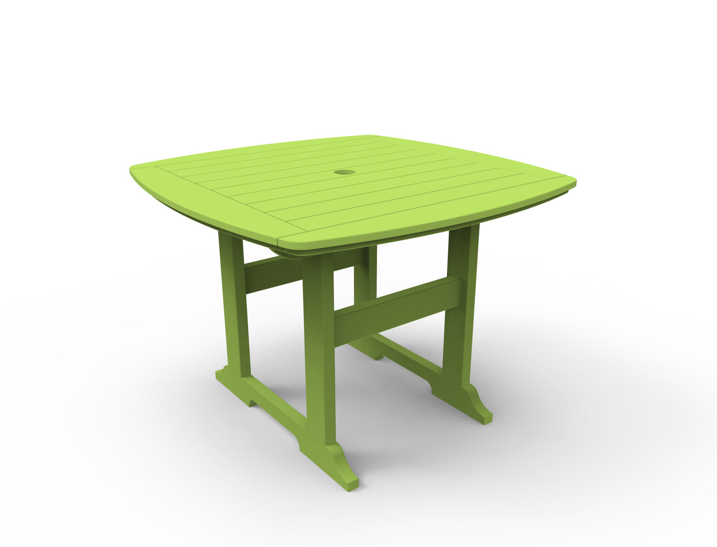 Seaside Casual Recycled Plastic Portsmouth Dining Table 42" x 42" - LEAD TIME TO SHIP 4 TO 6 WEEKS