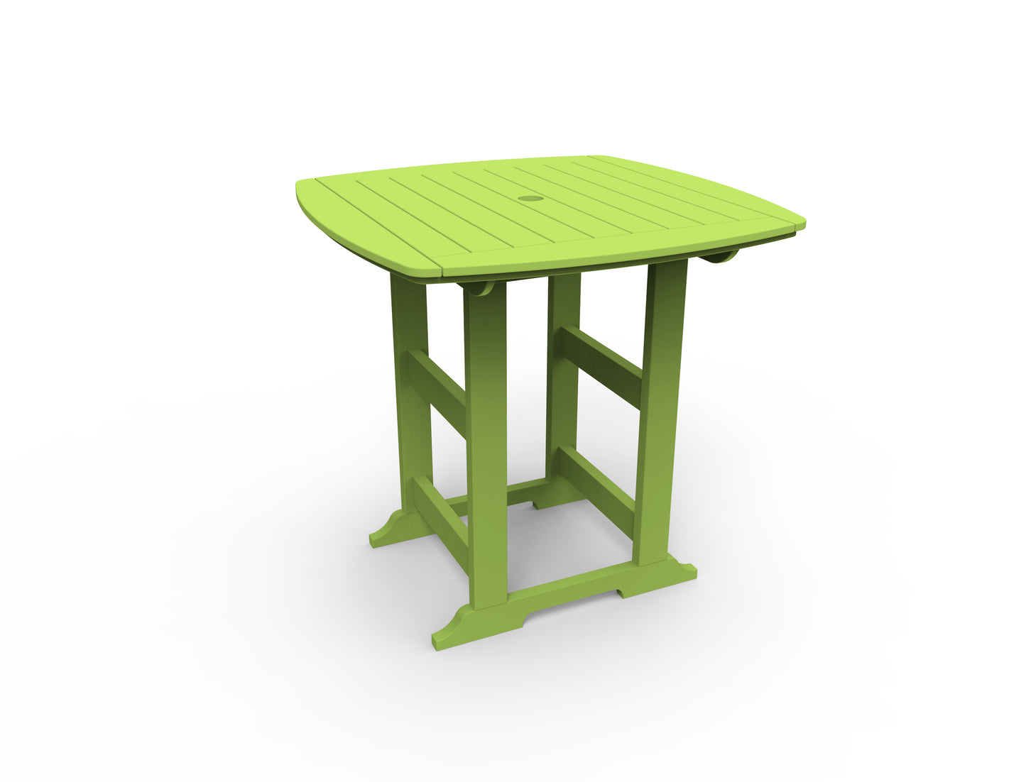 Seaside Casual Recycled Plastic Portsmouth Bar Table 42" x 42" (BAR HEIGHT) - LEAD TIME TO SHIP 2 TO 4 WEEKS