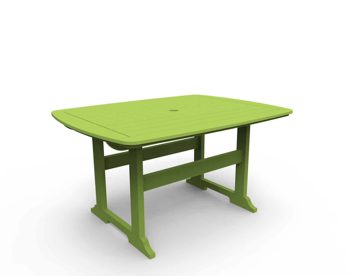 Seaside Casual Recycled Plastic Portsmouth Dining Table 42" x 56" - LEAD TIME TO SHIP 4 TO 6 WEEKS
