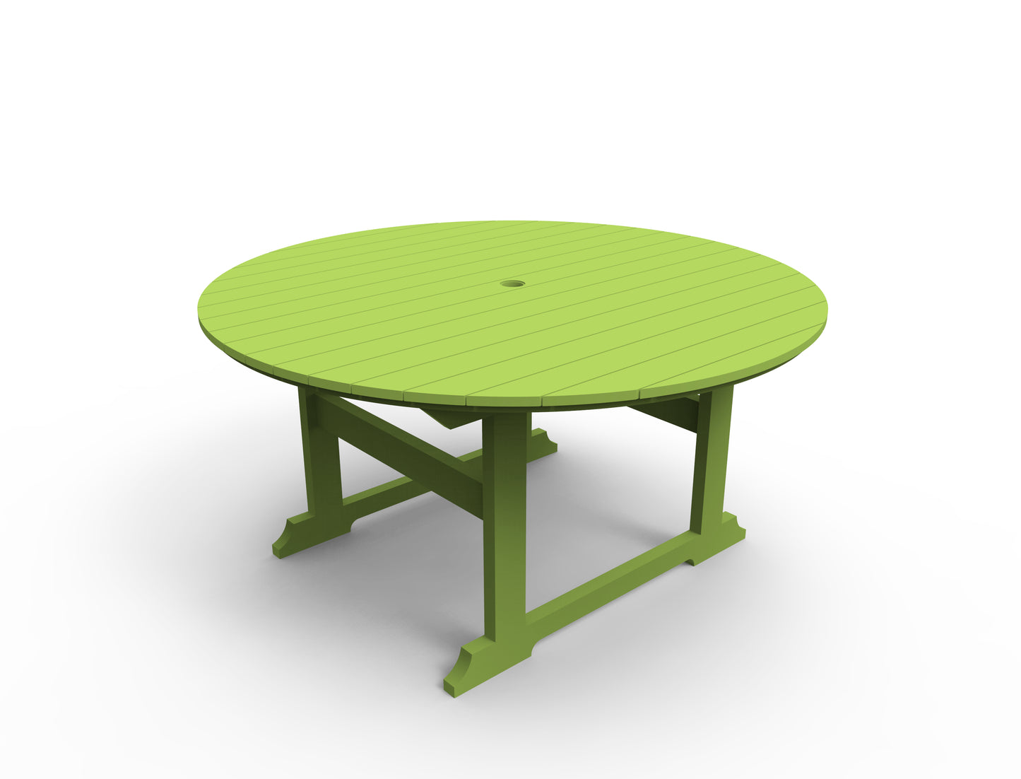 Seaside Casual Recycled Plastic Salem Dining Table 5' - LEAD TIME TO SHIP 4 TO 6 WEEKS