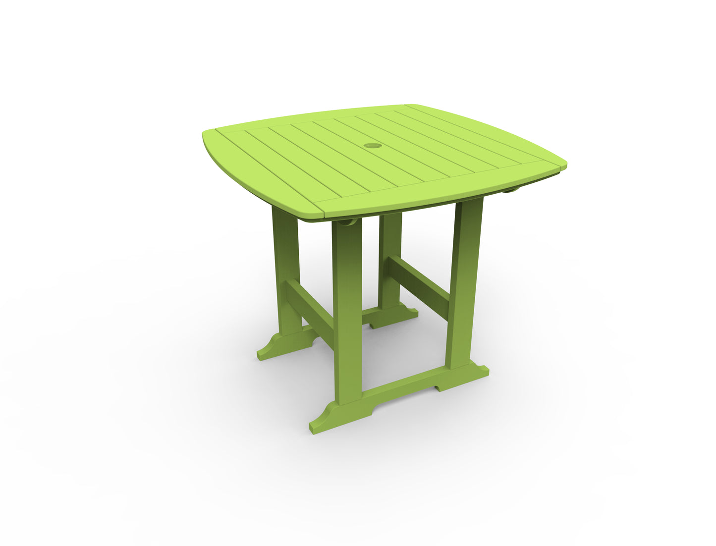 Seaside Casual Recycled Plastic Portsmouth Balcony Table 42" x 42" - LEAD TIME TO SHIP 2 TO 4 WEEKS