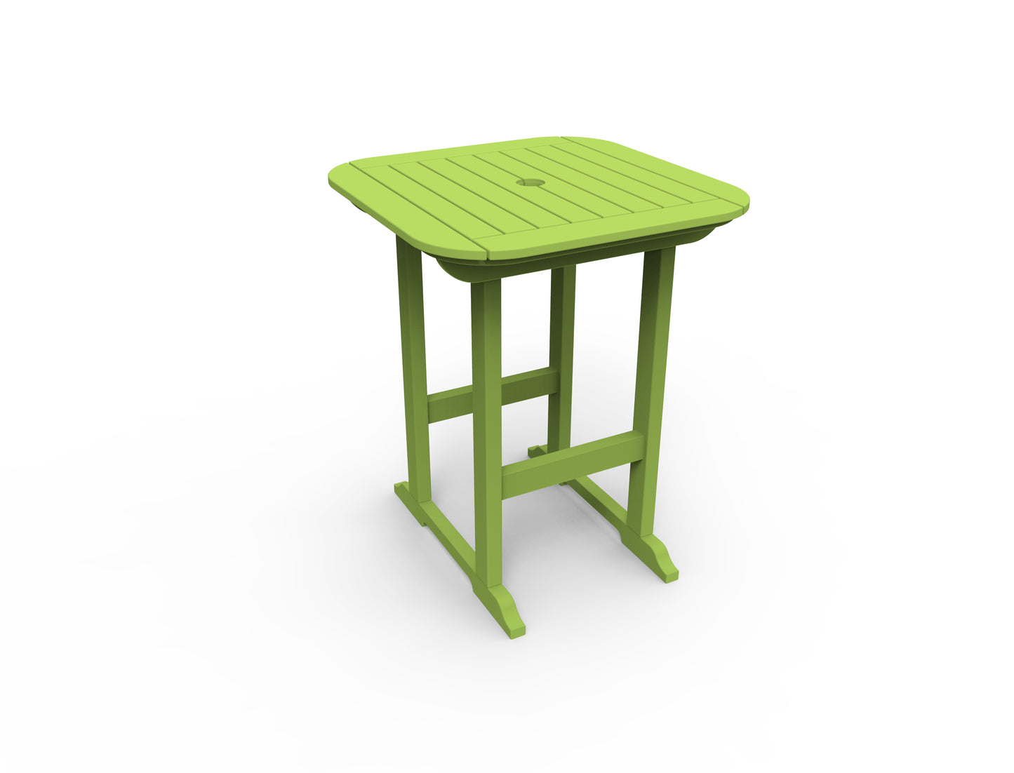 Seaside Casual Recycled Plastic Portsmouth Balcony Table 30" x 30" (COUNTER HEIGHT) - LEAD TIME TO SHIP 2 TO 4 WEEKS