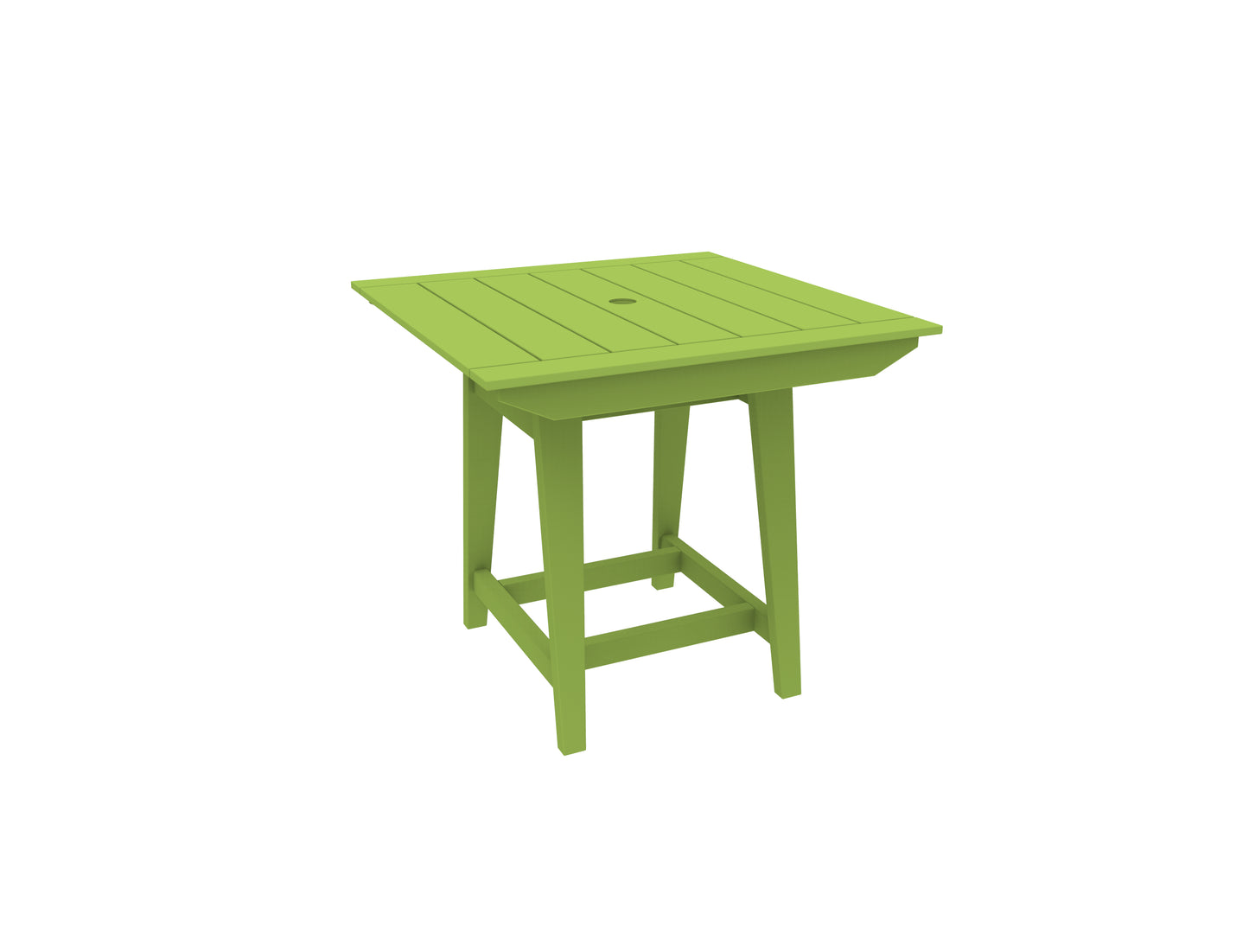Seaside Casual Recycled Plastic MAD Balcony Table 40" x 40" (COUNTER HEIGHT) - LEAD TIME TO SHIP 2 TO 4 WEEKS