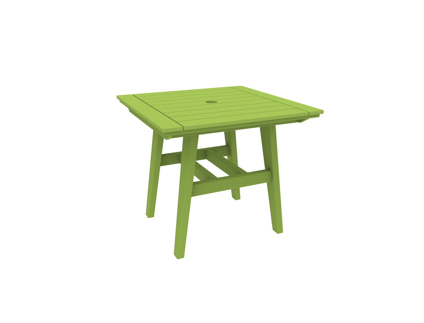 Seaside Casual Recycled Plastic MAD Dining Table 33" x 33" - LEAD TIME TO SHIP 2 TO 4 WEEKS