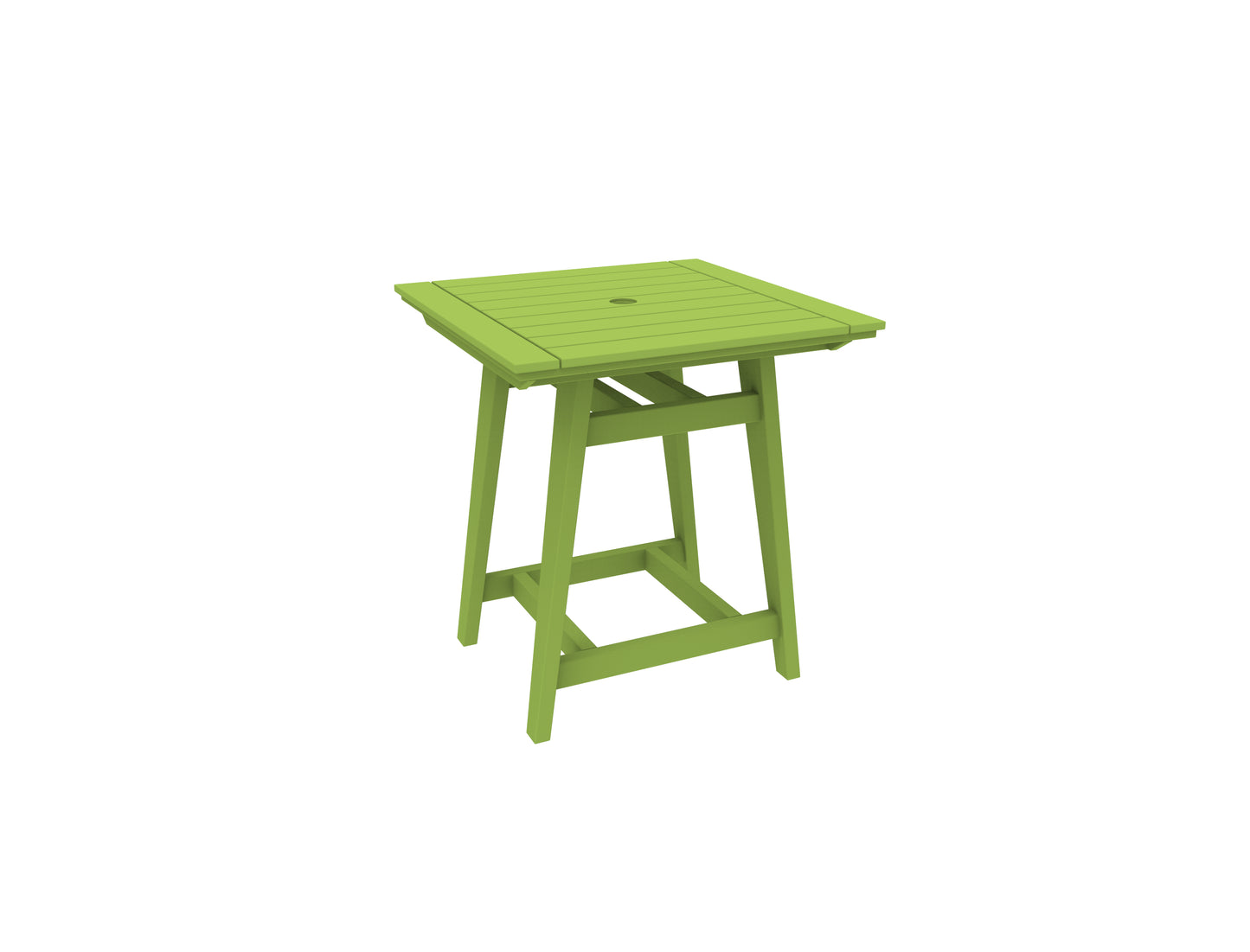 Seaside Casual Recycled Plastic MAD Balcony Table 33" x 33" - LEAD TIME TO SHIP 2 TO 4 WEEKS