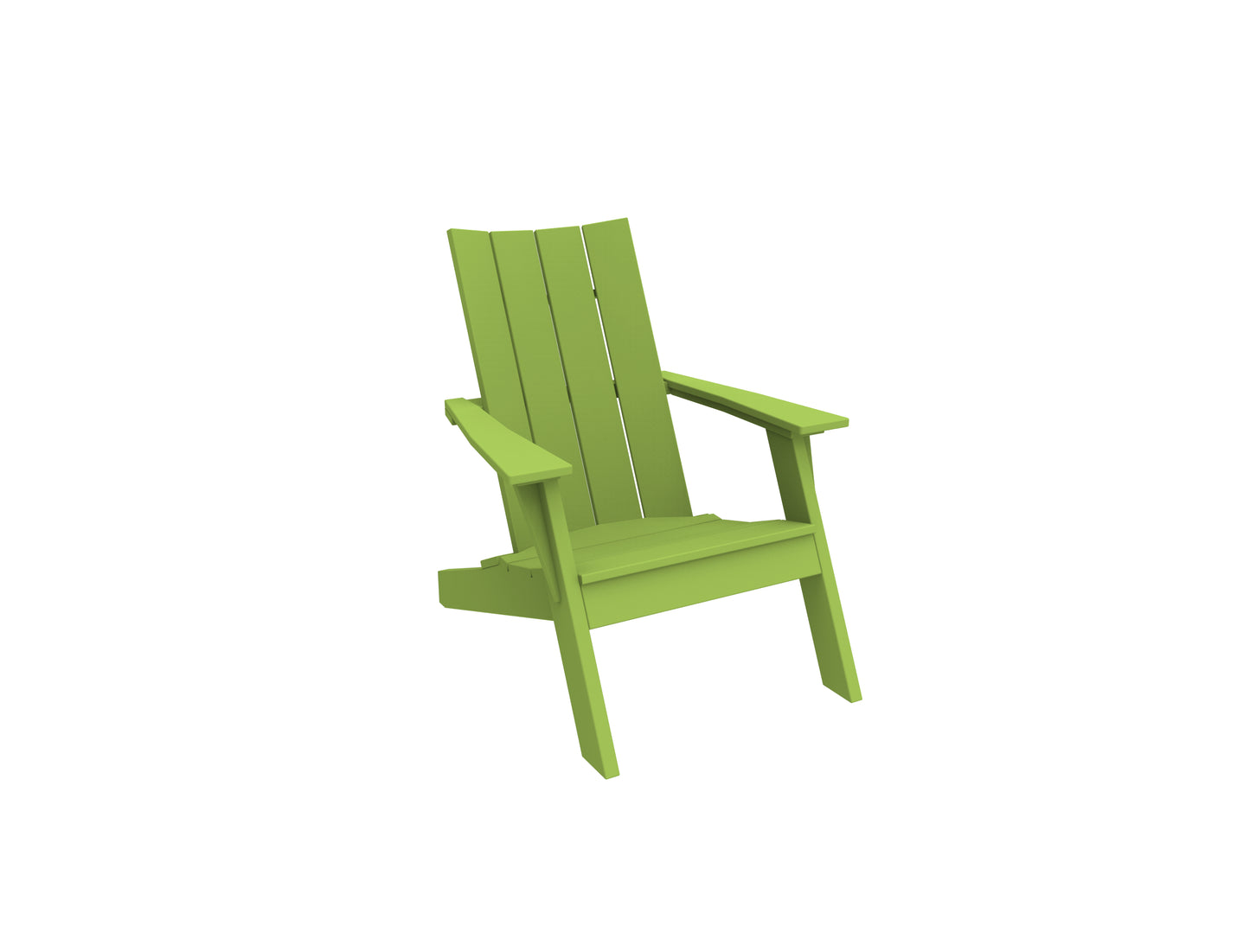 Seaside Casual Recycled Plastic MAD Adirondack - LEAD TIME TO SHIP 2 TO 4 WEEKS