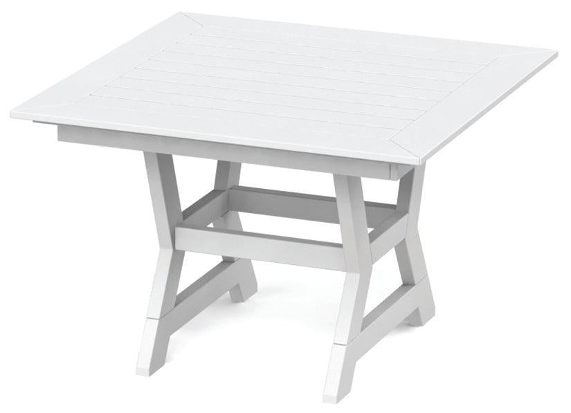 Seaside Casual Recycled Plastic SYM Dining Table 44" x 44" - LEAD TIME TO SHIP 4 TO 6 WEEKS