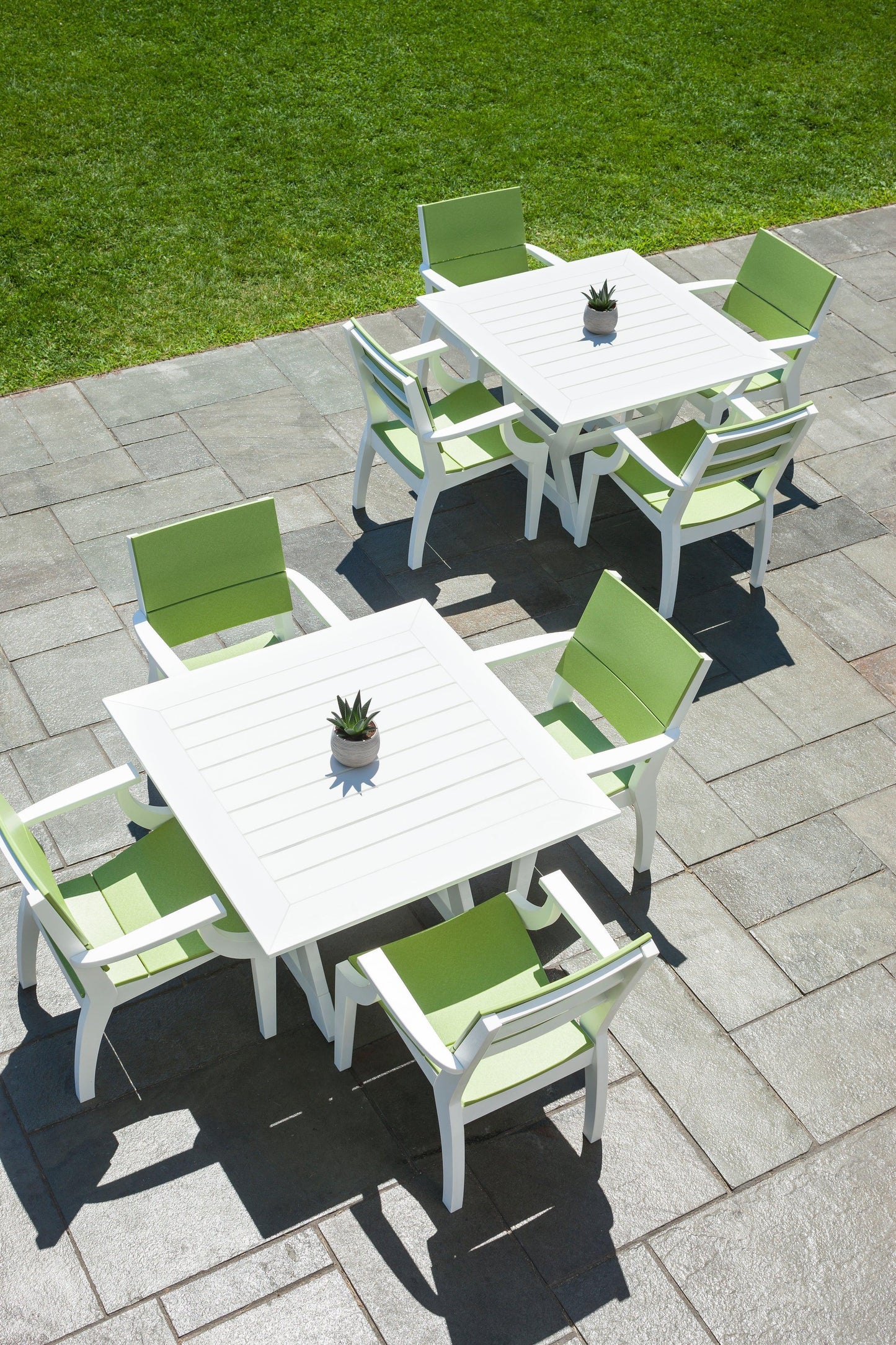 Seaside Casual Recycled Plastic SYM Dining Table 44" x 44" - LEAD TIME TO SHIP 4 TO 6 WEEKS