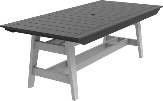 Seaside Casual Recycled Plastic MAD Dining Table 40" x 85" - LEAD TIME TO SHIP 4 TO 6 WEEKS