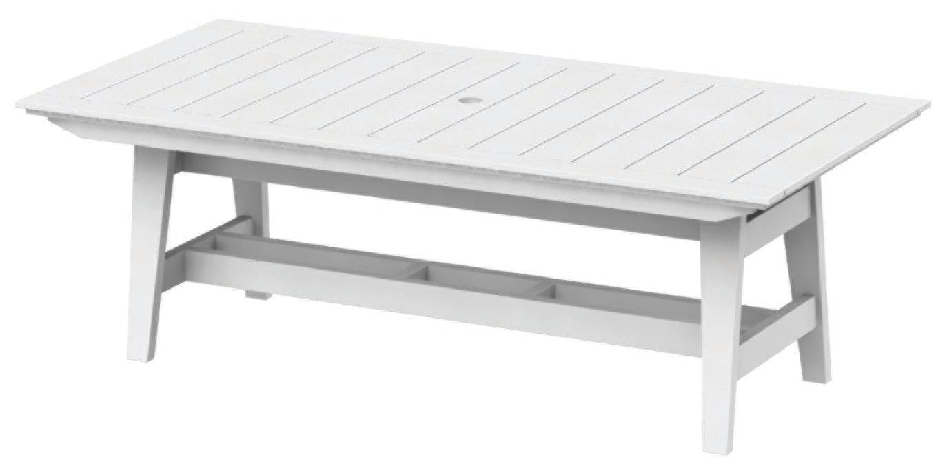 Seaside Casual Recycled Plastic MAD Dining Table 40" x 85" - LEAD TIME TO SHIP 4 TO 6 WEEKS