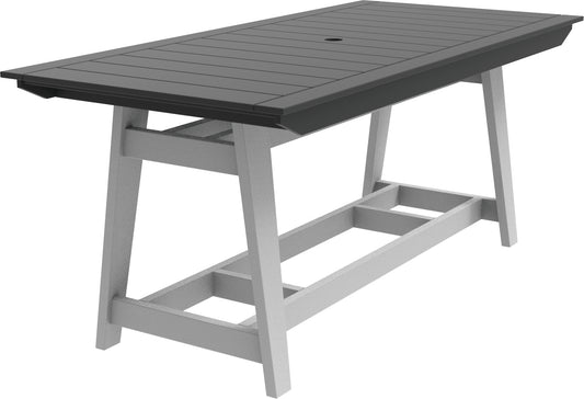 Seaside Casual Recycled Plastic MAD Balcony Table 40" x 85" (COUNTER HEIGHT) - LEAD TIME TO SHIP 4 TO 6 WEEKS