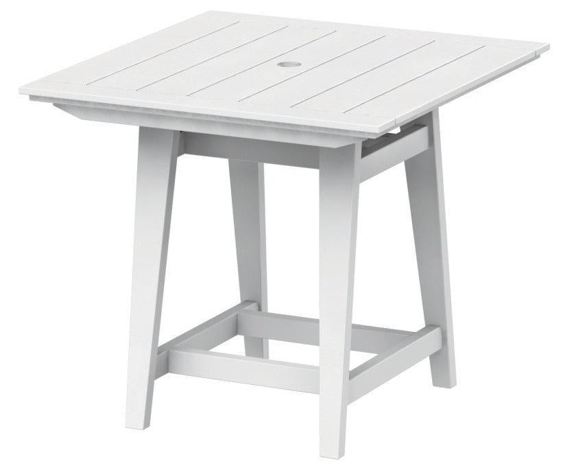 Seaside Casual Recycled Plastic MAD Balcony Table 40" x 40" (COUNTER HEIGHT) - LEAD TIME TO SHIP 2 TO 4 WEEKS