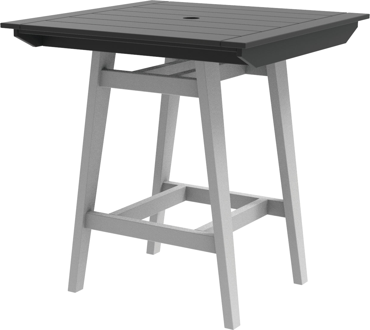 Seaside Casual Recycled Plastic MAD Bar Table 40" x 40" (BAR HEIGHT) - LEAD TIME TO SHIP 2 TO 4 WEEKS