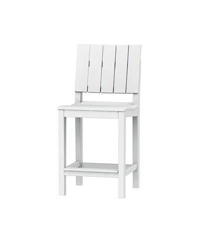 Seaside Casual Recycled Plastic MAD Balcony Side Chair (BAR HEIGHT) - LEAD TIME TO SHIP 2 TO 4 WEEKS