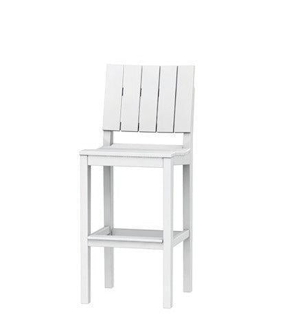 Seaside Casual Recycled Plastic MAD Bar Side Chair (BAR HEIGHT) - LEAD TIME TO SHIP 2 TO 4 WEEKS