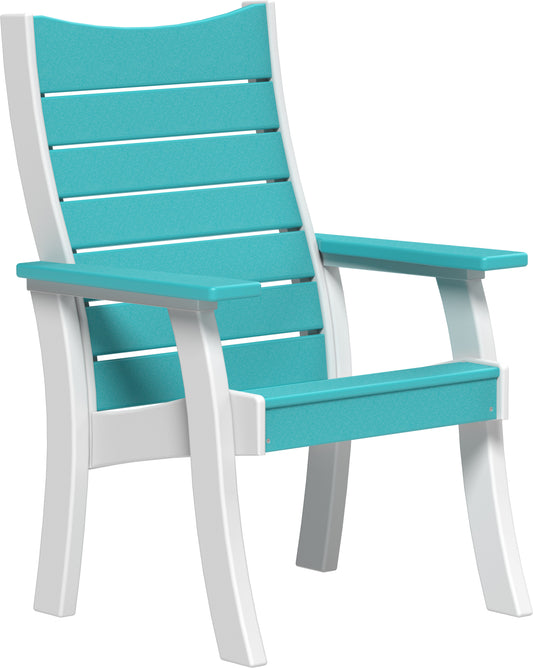 LuxCraft Recycled Plastic 2' Contour Bench - LEAD TIME TO SHIP 7 BUSINESS DAYS OR LESS