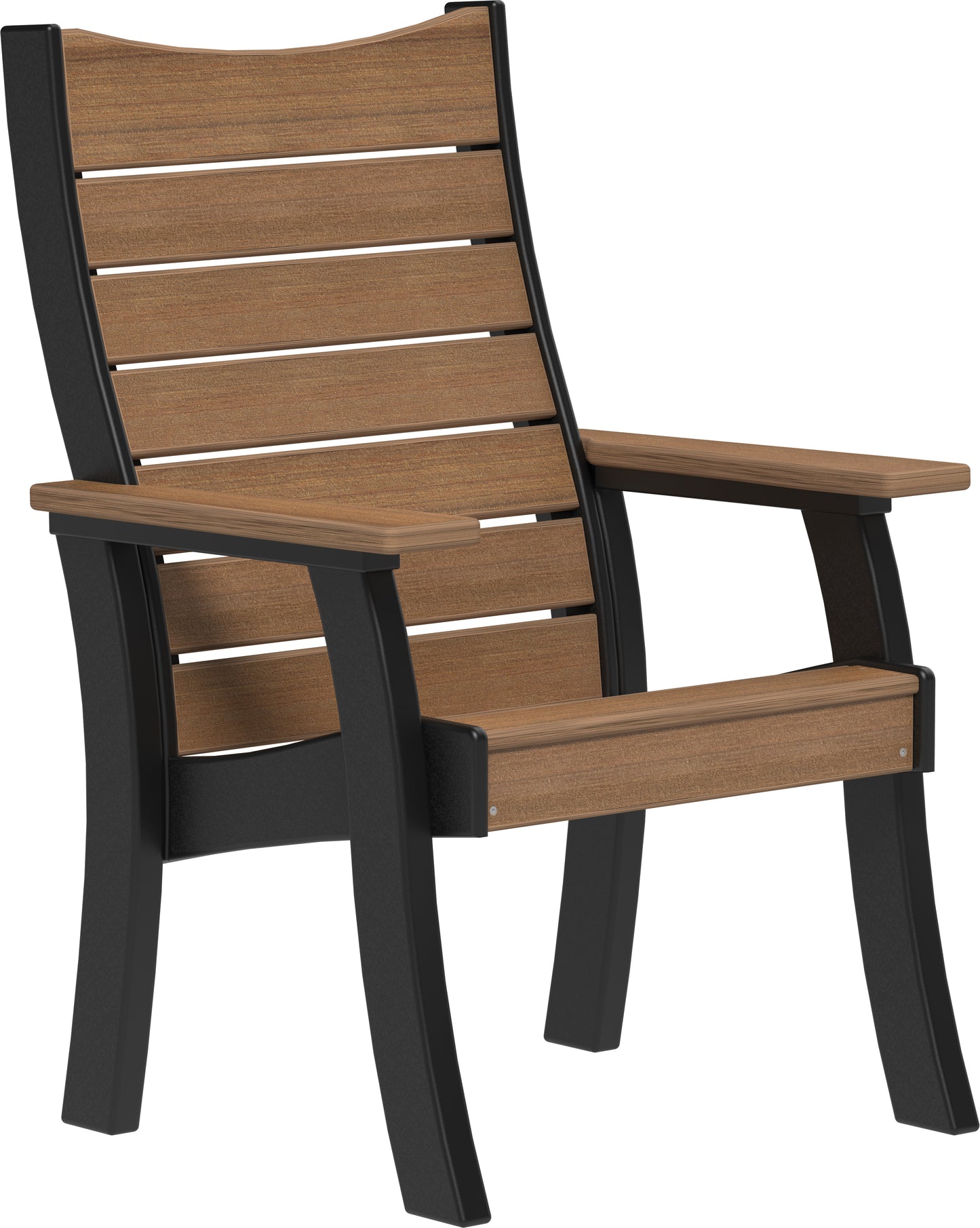 LuxCraft Recycled Plastic 2' Contour Bench - LEAD TIME TO SHIP 7 BUSINESS DAYS OR LESS