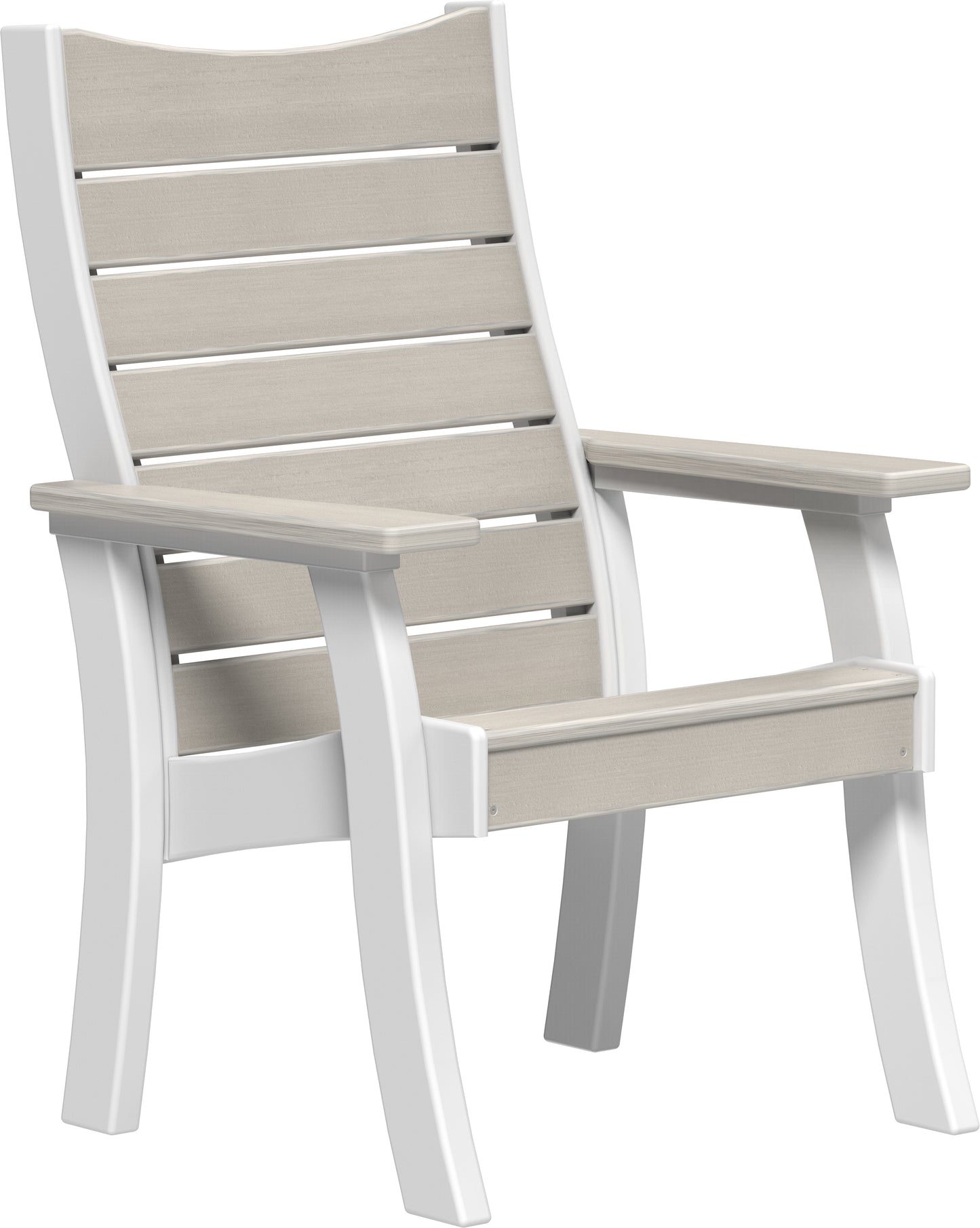 LuxCraft Recycled Plastic 2' Contour Bench - LEAD TIME TO SHIP 7 BUSINESS DAYS OR LESS