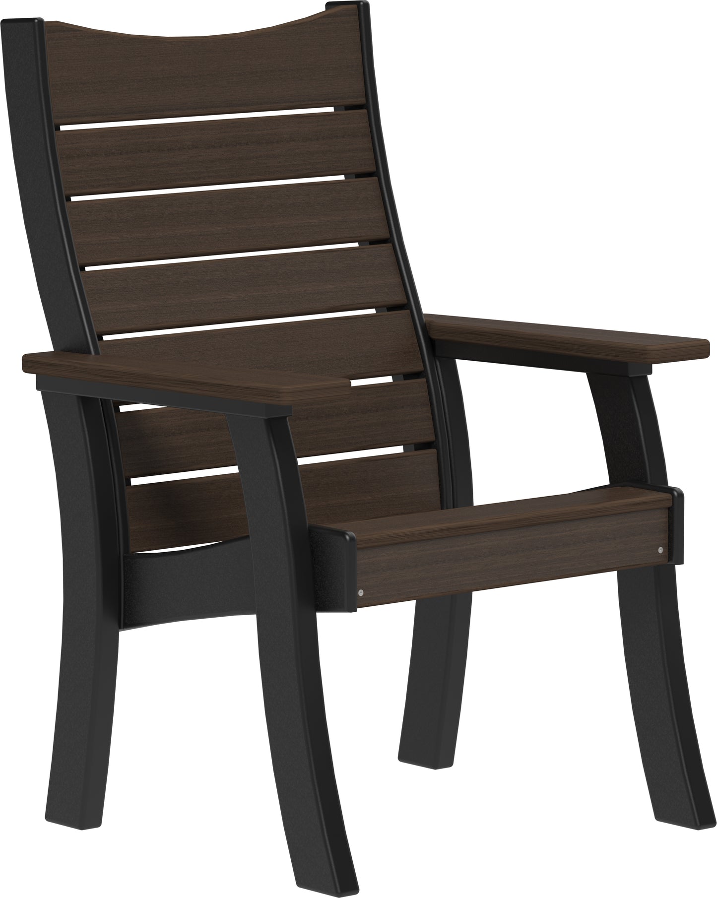 LuxCraft Recycled Plastic 2' Contour Bench - LEAD TIME TO SHIP 7 BUSINESS DAYS OR LESS