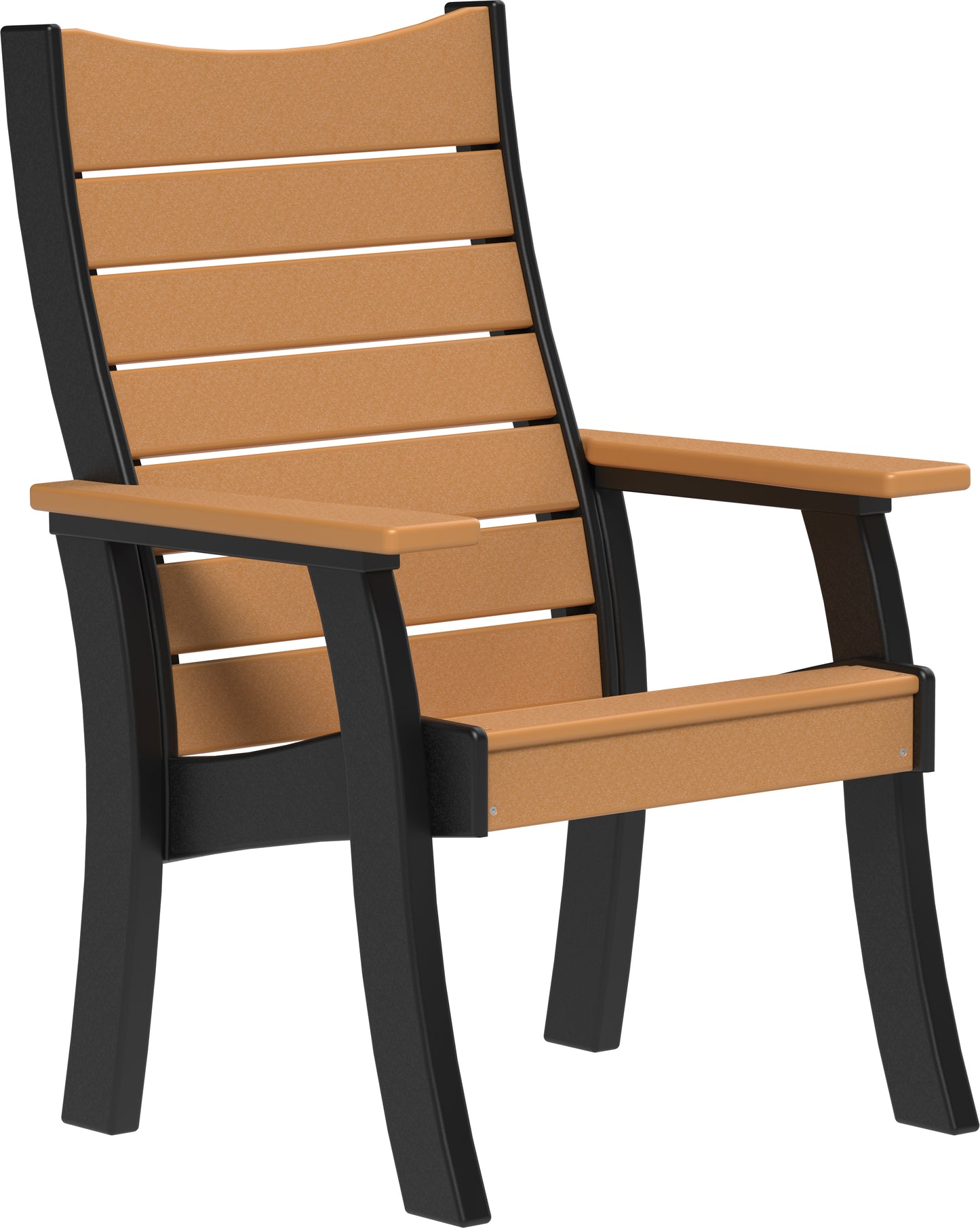 LuxCraft Recycled Plastic 2' Contour Bench - LEAD TIME TO SHIP 7 BUSINESS DAYS OR LESS