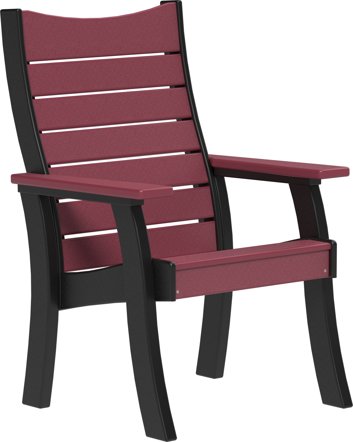 LuxCraft Recycled Plastic 2' Contour Bench - LEAD TIME TO SHIP 7 BUSINESS DAYS OR LESS