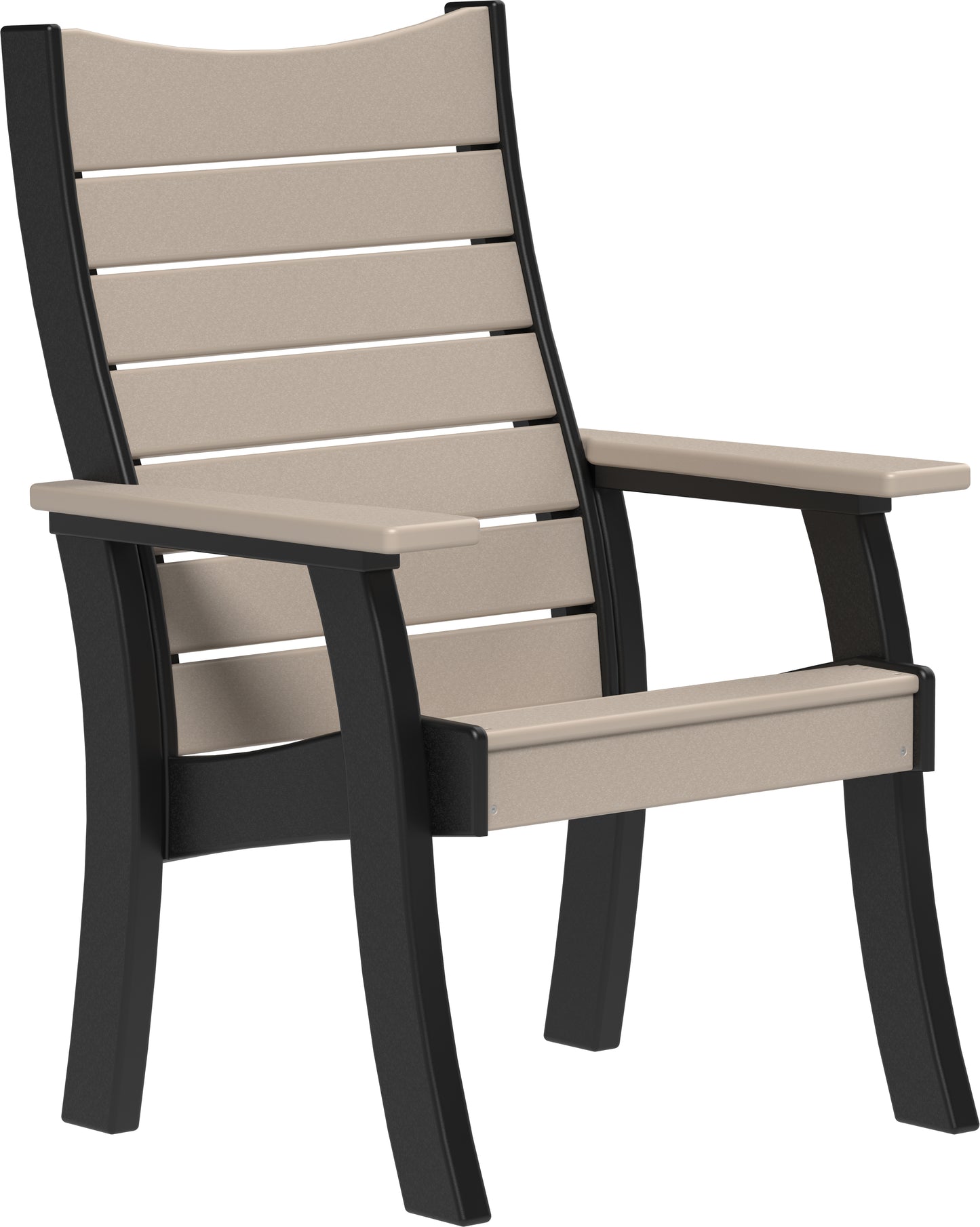 LuxCraft Recycled Plastic 2' Contour Bench - LEAD TIME TO SHIP 7 BUSINESS DAYS OR LESS