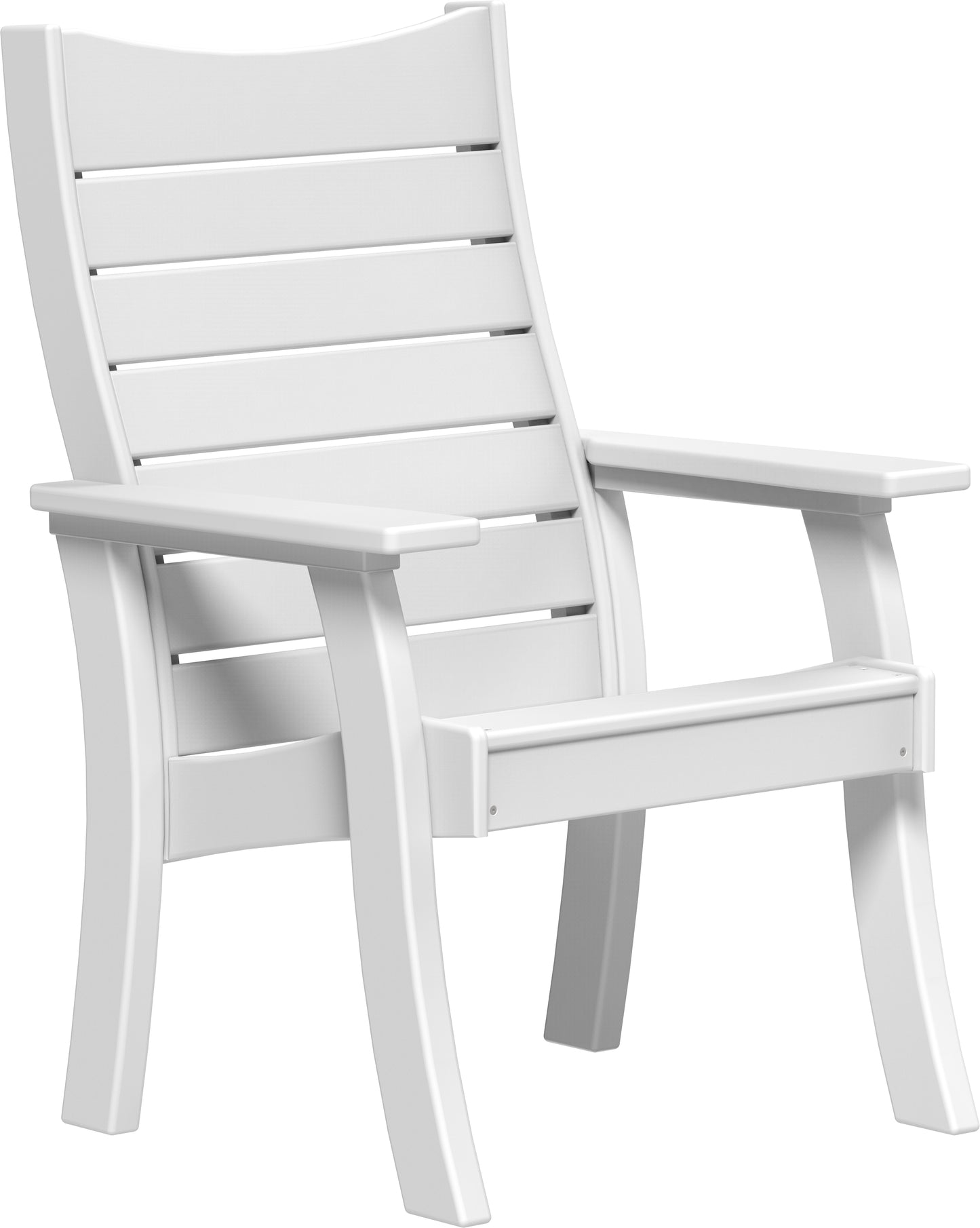 LuxCraft Recycled Plastic 2' Contour Bench - LEAD TIME TO SHIP 7 BUSINESS DAYS OR LESS