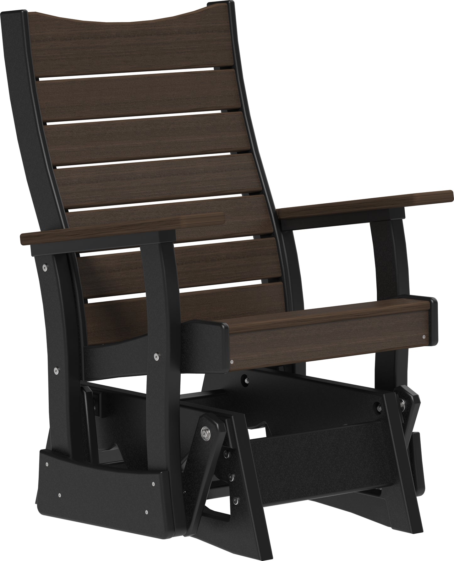 LuxCraft Recycled Plastic 2' Contour Glider - LEAD TIME TO SHIP 7 BUSINESS DAYS OR LESS