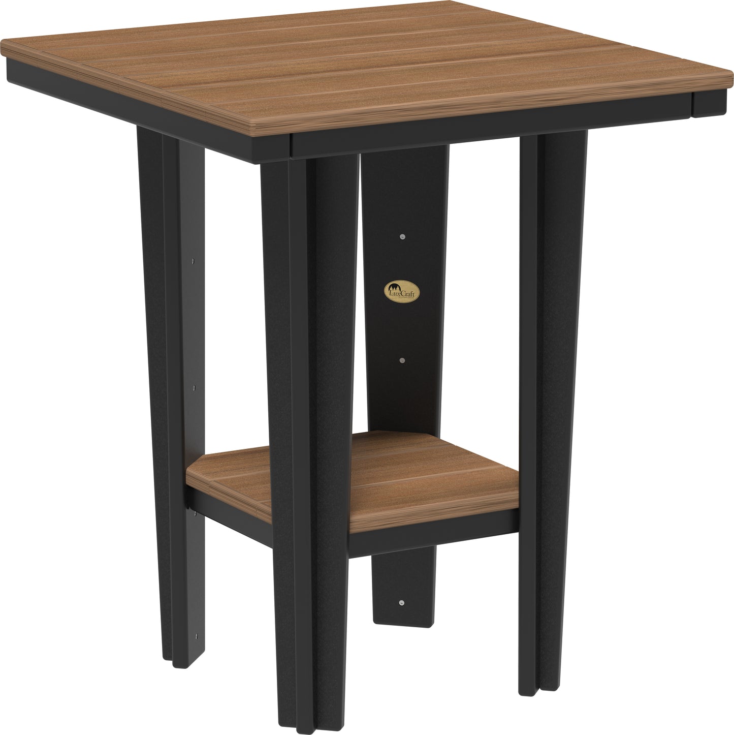 LuxCraft Recycled Plastic 30" Square Bistro Table (COUNTER HEIGHT) - LEAD TIME TO SHIP 7 BUSINESS DAYS OR LESS