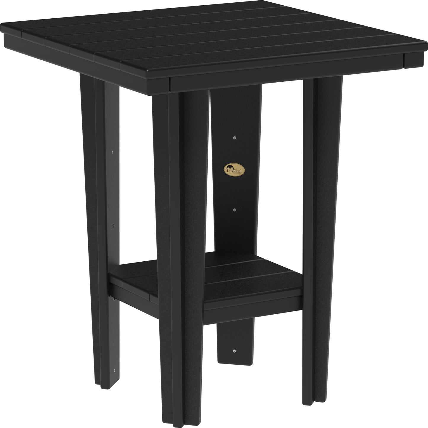 LuxCraft Recycled Plastic 30" Square Bistro Table (COUNTER HEIGHT) - LEAD TIME TO SHIP 7 BUSINESS DAYS OR LESS